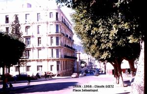 Oran - Place et Boulevard Sebastopol - 1958